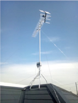 UHF20素子アンテナ工事